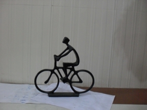 Manufacturers Exporters and Wholesale Suppliers of Sculptor Driving Bicycle S-25 CM Moradabad Uttar Pradesh